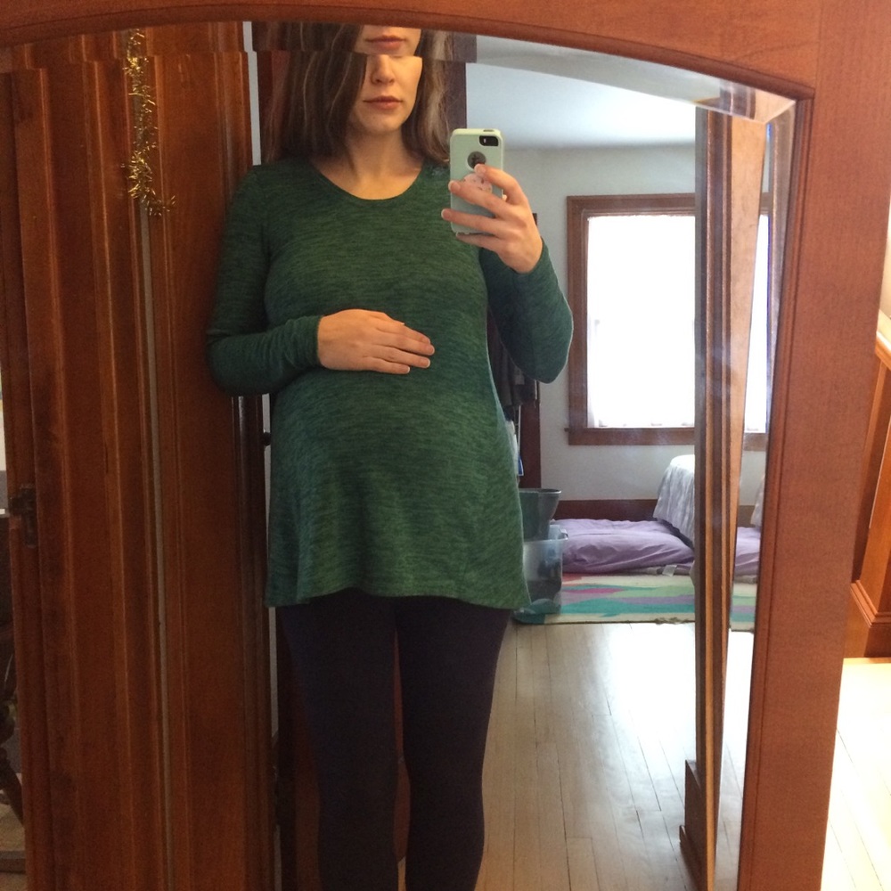Lightly Worn Maternity Sweater - Picture 3 of 6